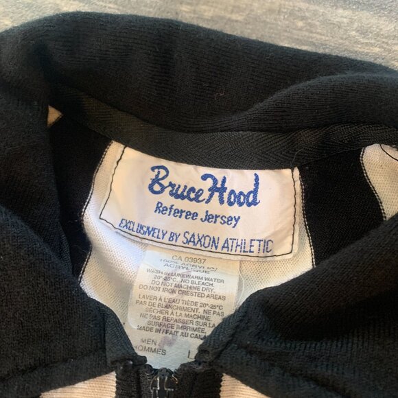 Vintage Bruce Hood referee jersey sz L - Picture 2 of 3